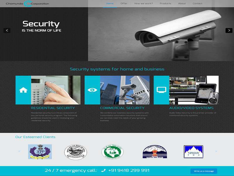 Chamunda Corporation Security 
